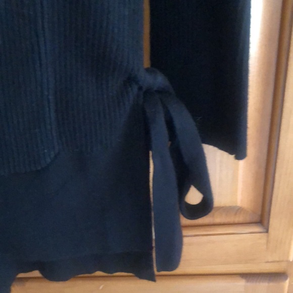 Anthropologie Black rib cardigan. Good condition. - Picture 2 of 5